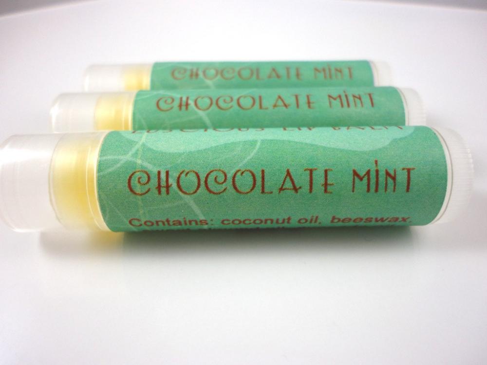 Chocolate Mint Luscious Lip Balm